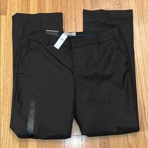 BANANA REPUBLIC MARTIN FIT BROWN PANTS 14